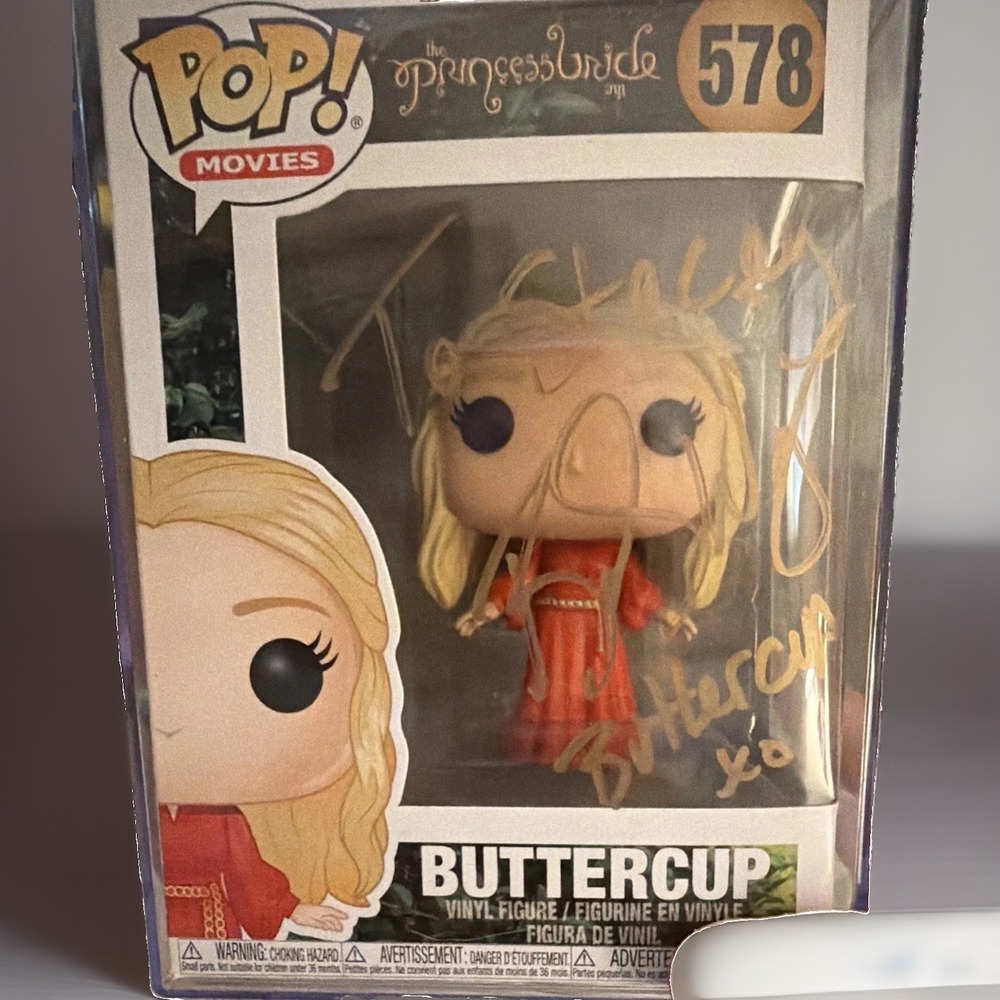 Funko Pop! Movies Buttercup #578 The Princess Bride Autographed to Stacey New